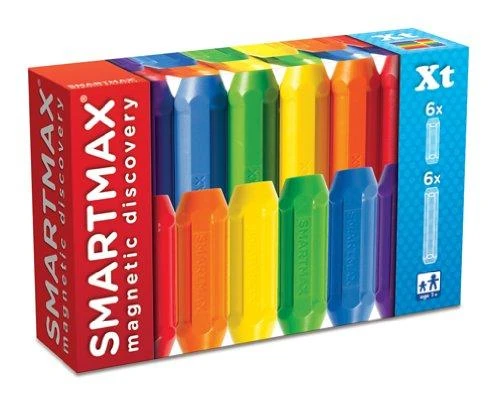 Iuvi Games Magnetinių kaladėlių rinkinys Smart Max 6 trumpų ir 6 ilgų juostelių