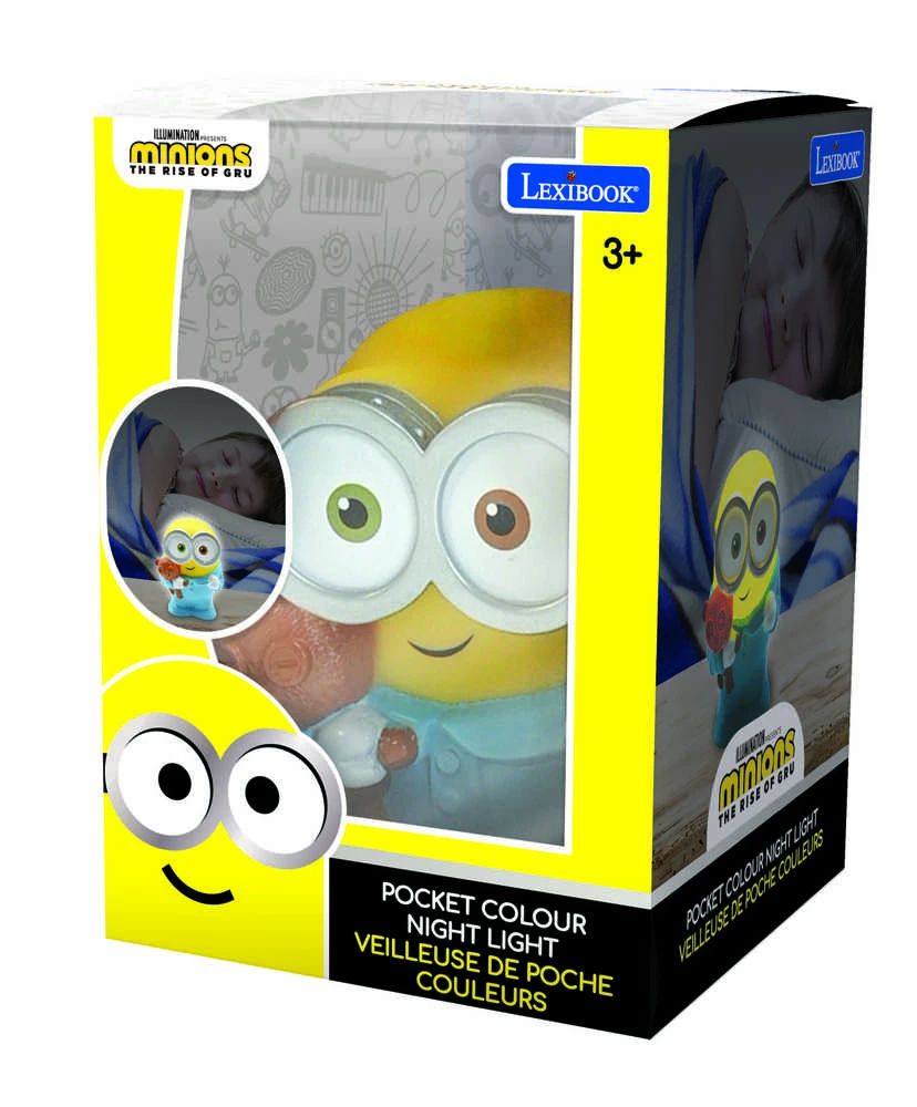 MINIONS – 3D naktinis šviestuvas – LEXIBOOK