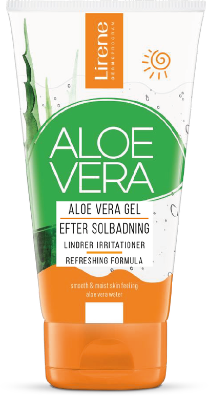 Lirene Aloe Vera After Sun Gel Raminamasis gelis po deginimosi, 150 ml