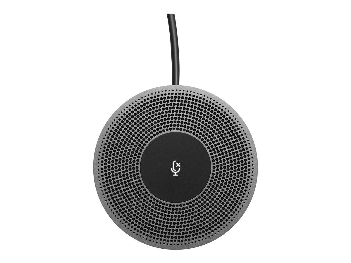 Logitech MeetUp kameros išplėtimo mikrofonas  Plug-ir-play, Bluetooth, Juodas