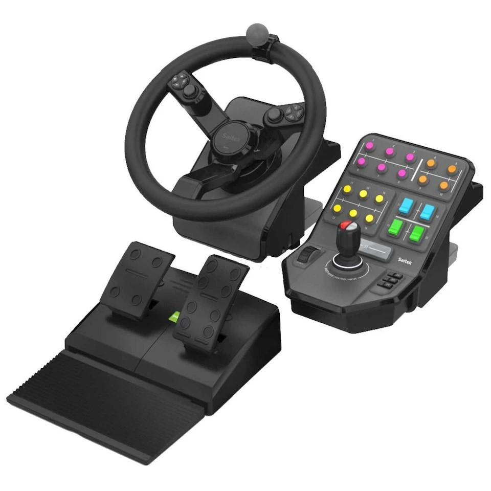 Logitech 945-000062 žaidimų valdiklis Vairas + pedalai Analoginis / skaitmeninis Juoda