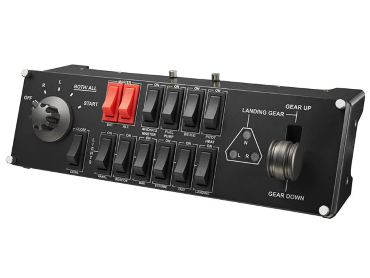Logitech Pro Flight Switch Panel Skraidymo simuliatorius