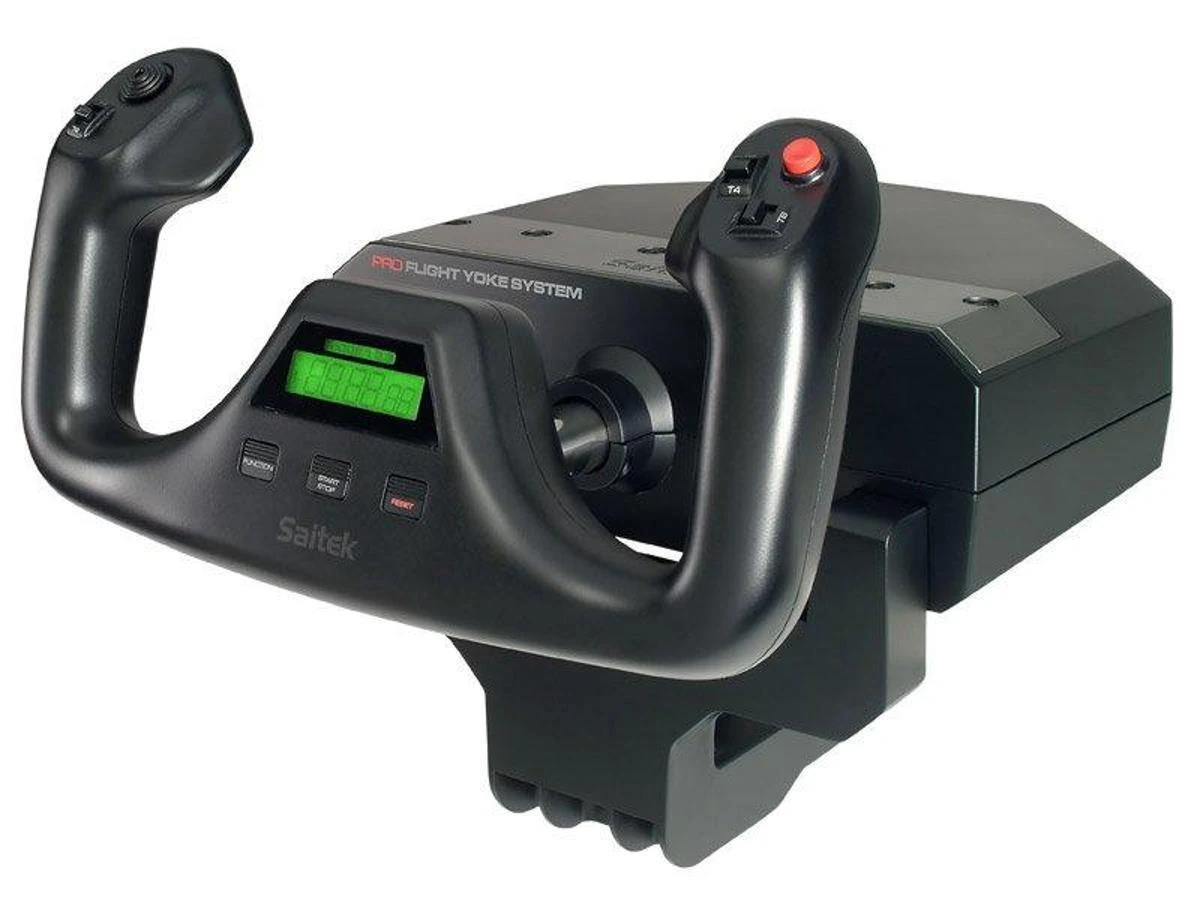Logitech Pro Flight Yoke System Skraidymo simuliatorius