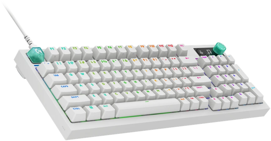 Klaviatūra LOGITECH G316 X 98, Baltas (Nordic)