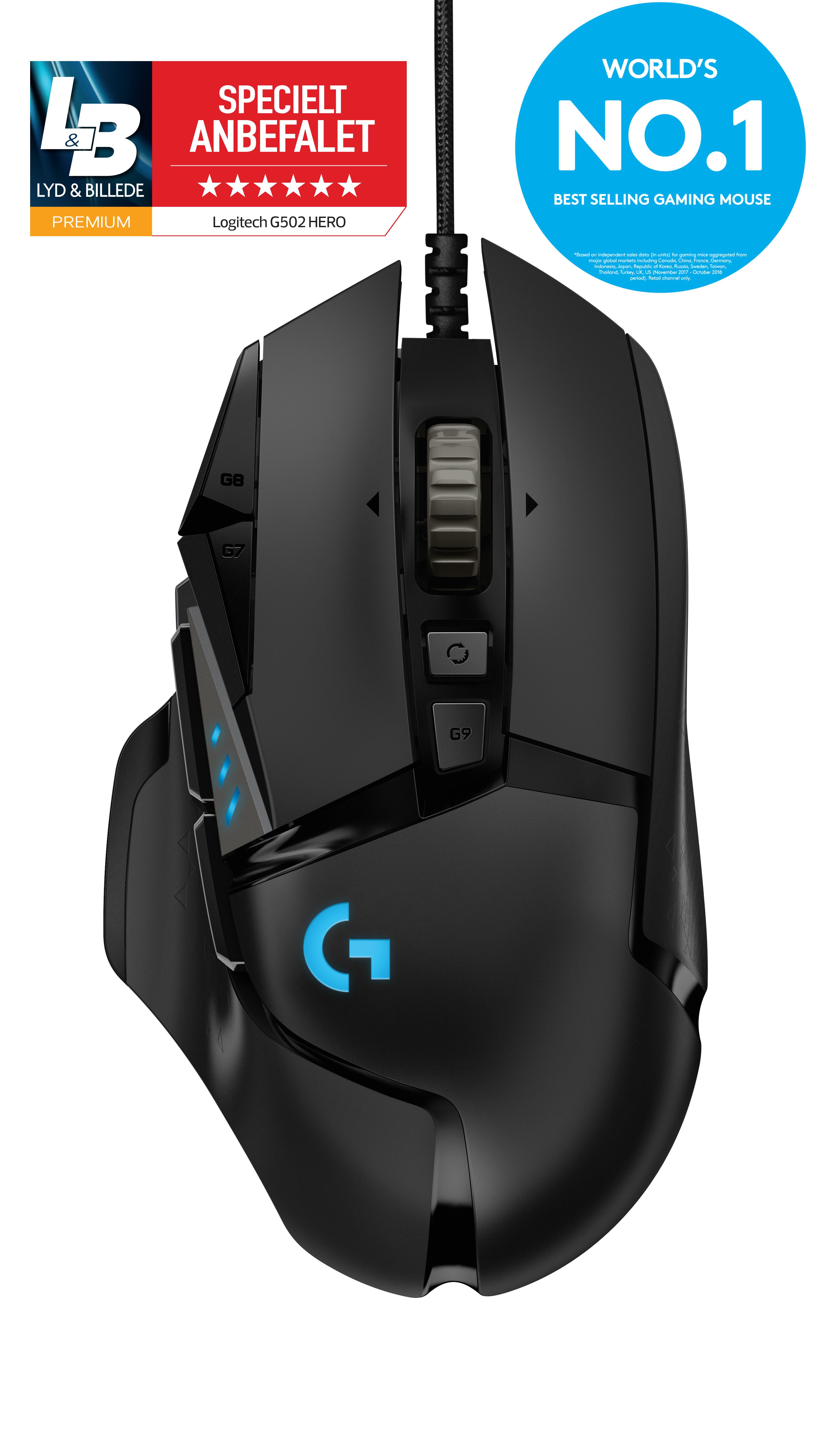 LOGITECH G502 LIGHTSPEED Belaidė pelė žaidimams - EWR2