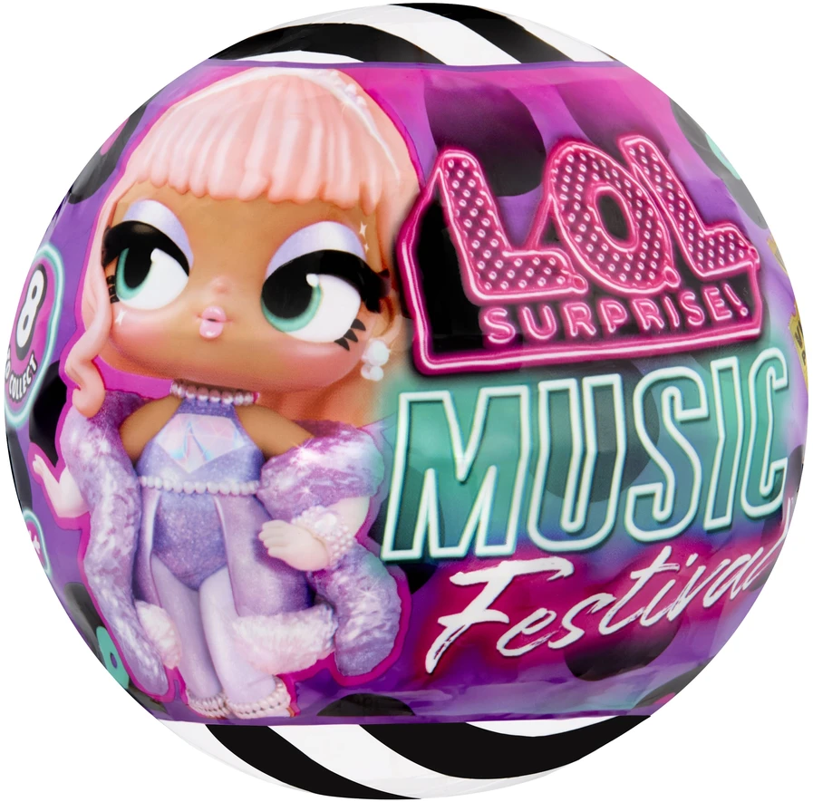 L.O.L Surprise Muzikos festivalio kolekcinė lėlė Tots 249641-EUC