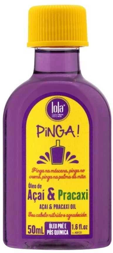 Lola Cosmetics Pinga Açaí & Pracaxi purpurinis aliejus 50ml