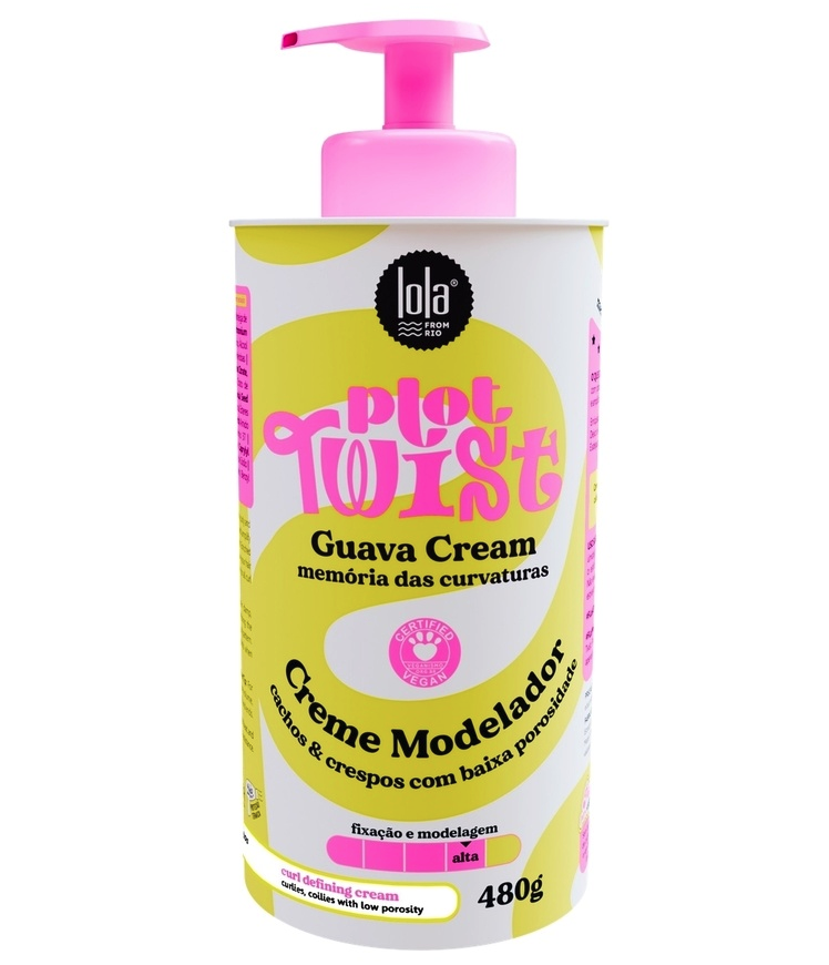 Lola From Rio Lola Cosmetics Plot Twist plaukų formavimo kremas, 480 g