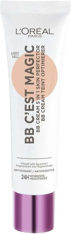 L'Oréal Paris Magic BB 5in1 Transforming Skin Perfector BB Kreminis moterims, 30 ml