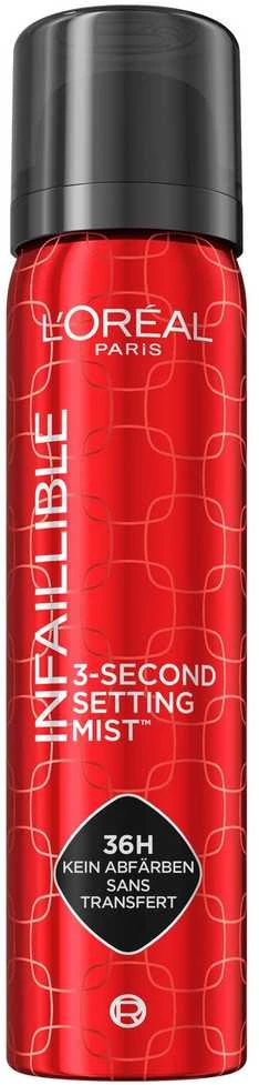 L'Oreal Paris Infallible Fixing Setting purškiklis, 75 ml