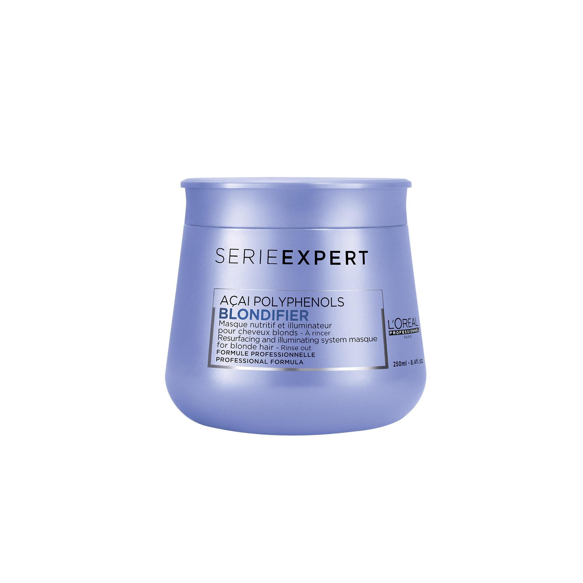L'oreal Serie Expert Blondifier Resurfacing & Illuminating System Masque For Skirtas šviesiems plaukams Hair 250ml