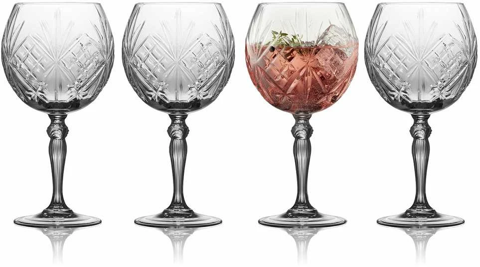 Džino ir toniko taurės Lyngby Glas Krystal Melodia