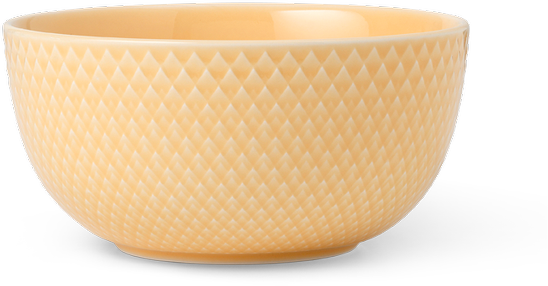 Lyngby Porcelæn - Rombo spalvos dubuo - Ø13 cm - Smėlio spalvos