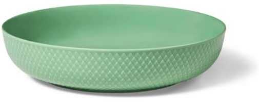 Lyngby Porcelæn – Rombo spalvos serviravimo indas – Ø28,5 cm – Žalias