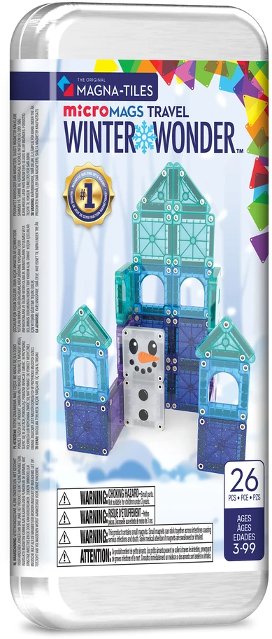 Travel Winter Wonder magnetiniai blokeliai 26 vnt. Magna-Tiles