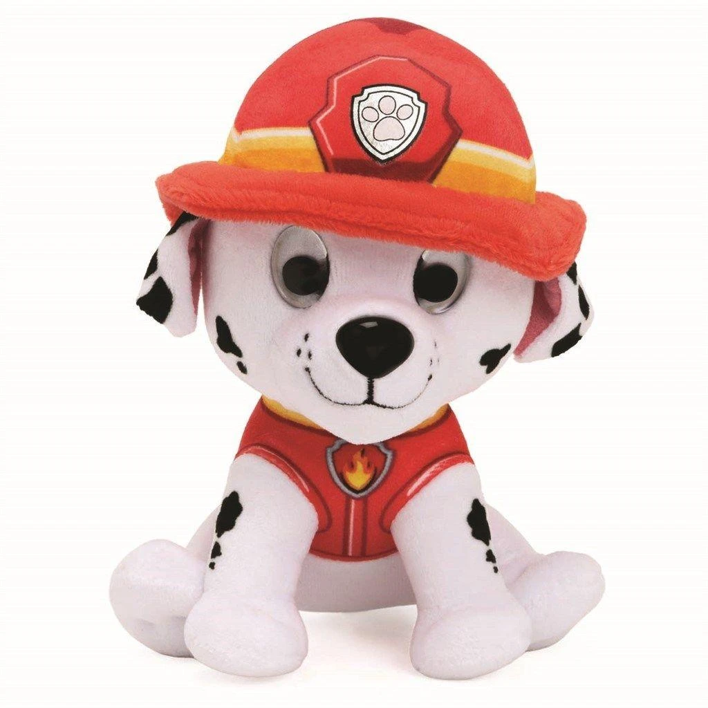 PAW PATROL Pliušinis šuniukas-patrulis MARSHALL, 15cm