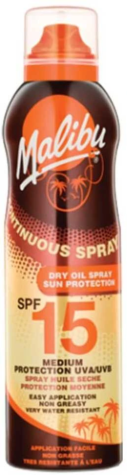 Malibu Continuous Purškiklis Dry Oil Sun Losjonas kūnui