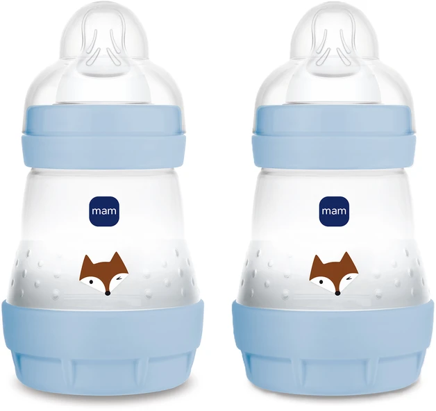 MAM – Easy Start Anti-Colic – mėlyni – 2 x 160 ml