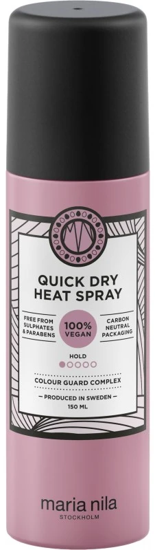Maria Nila Quick Dry Heat Purškiklis plaukų purškiklis apsaugantis nuo karščio, 150 ml
