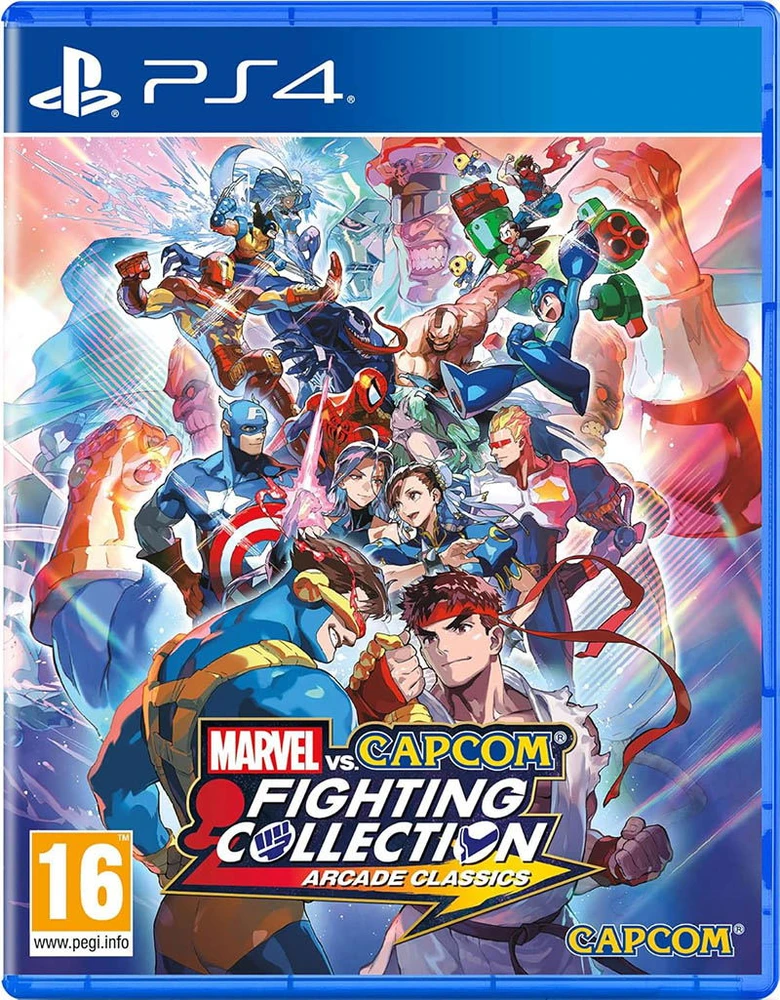 MARVEL prieš CAPCOM kovos kolekciją: Arcade Classics PS4