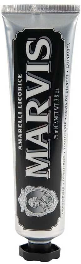 Marvis Amarelli Licorice Saldymedžio ir mėtų skonio dantų pasta, 85 ml
