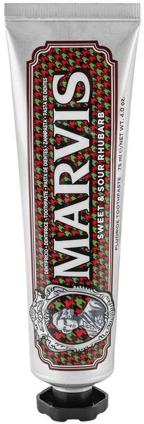 Marvis Sweet & Sour Rhubarb Rabarbarų ir mėtų skonio dantų pasta, 75 ml