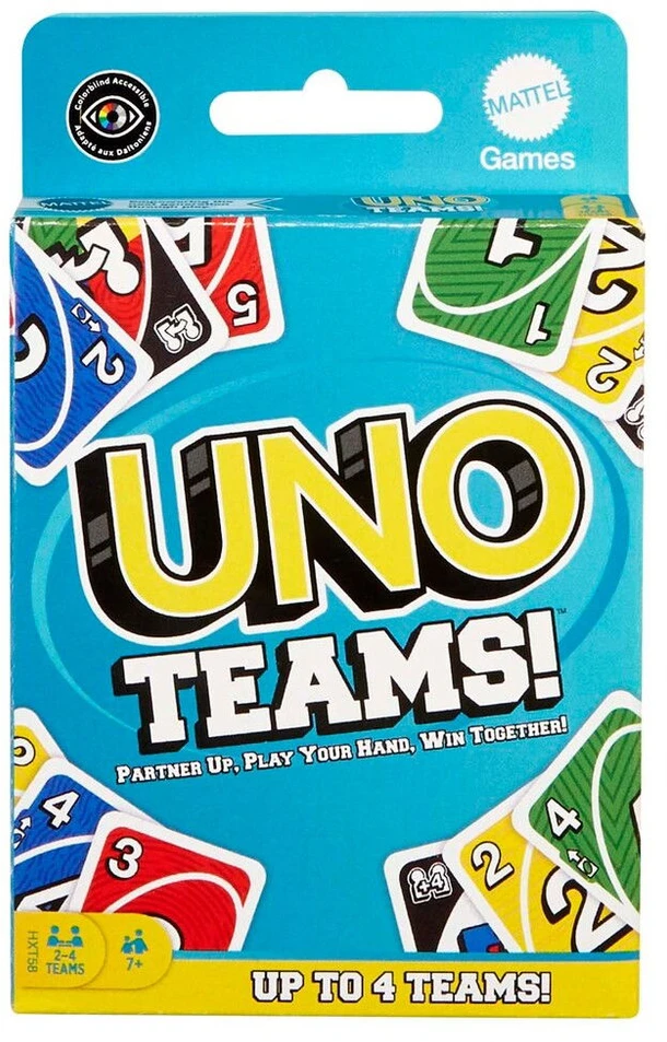 Mattel UNO kortos TEAMS (HXT58)