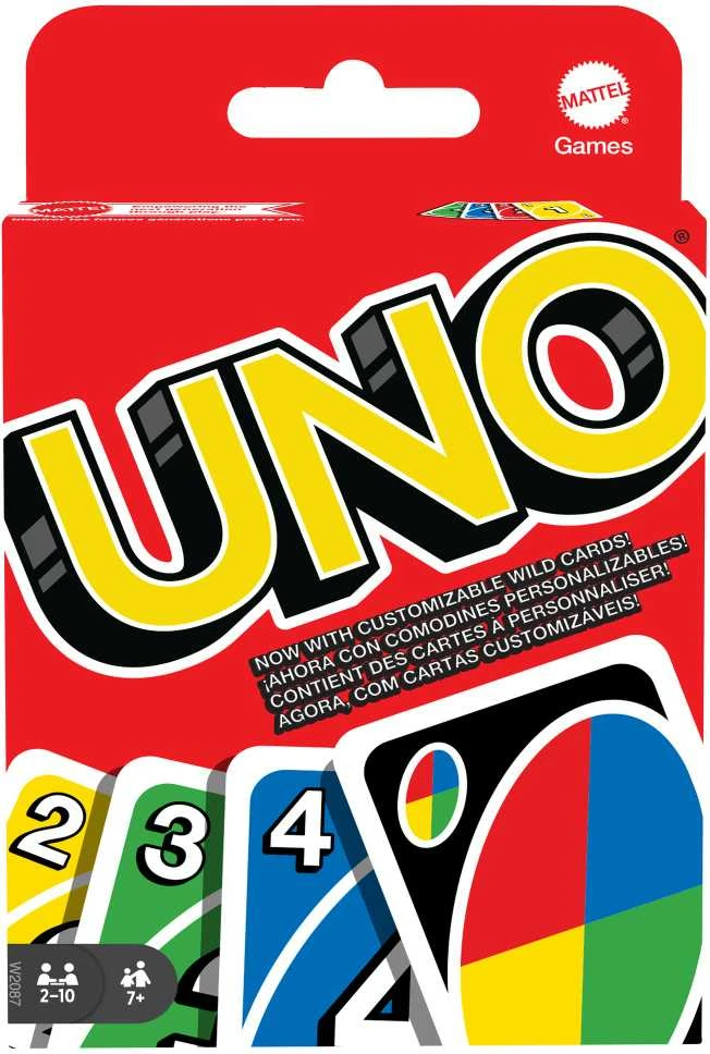 MATTEL GAMES kortų žaidimas UNO, W2085