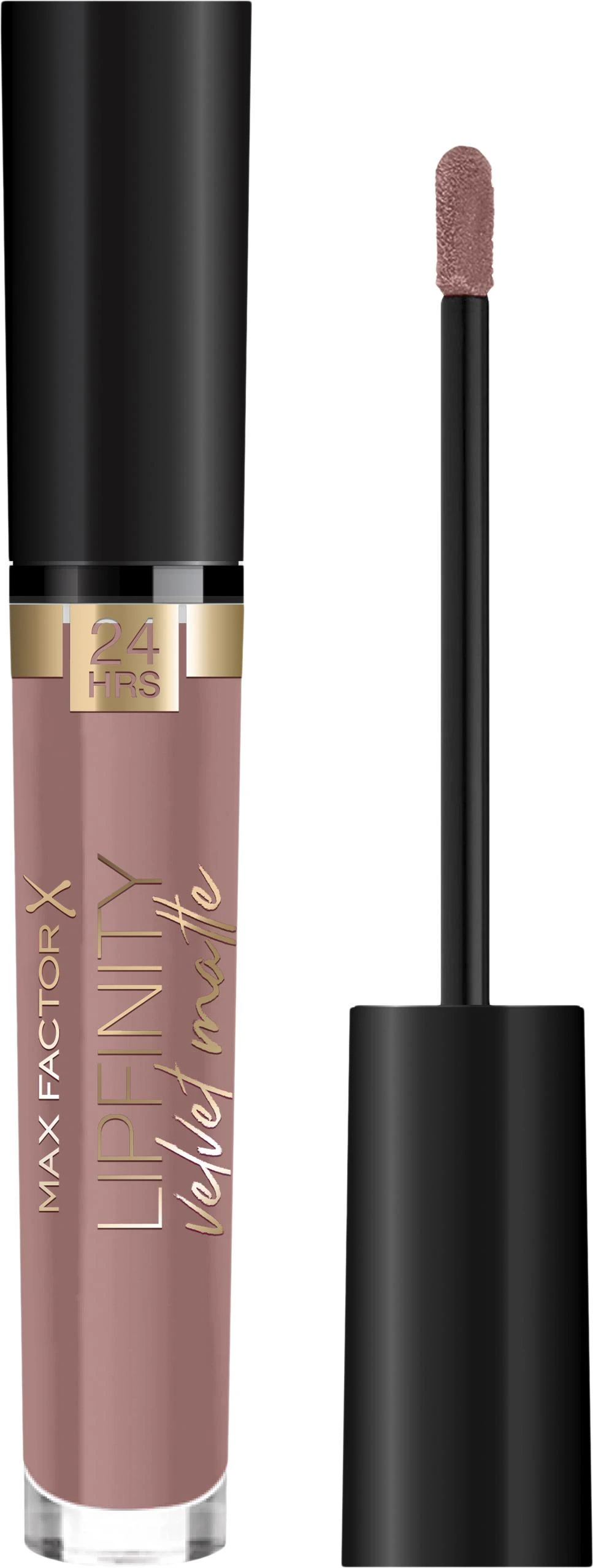 Max Factor Lipfinity Velvet Matte Lūpų dažai, 3,5 ml, spalva - 035 Elegant Brown