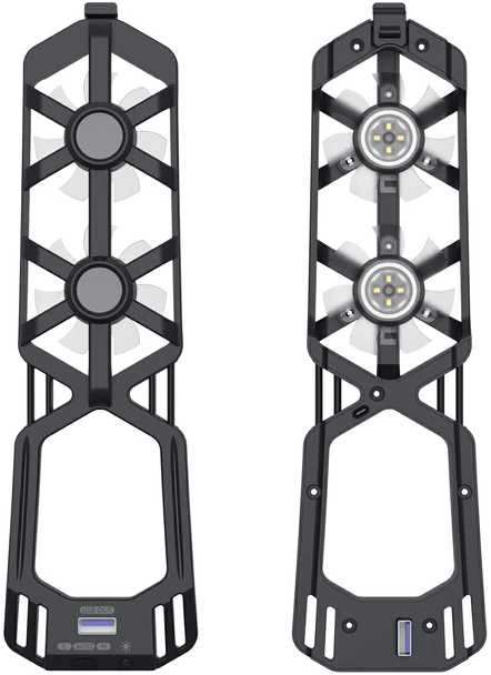Maxx Tech PS5 plonas RGB ventiliatorius