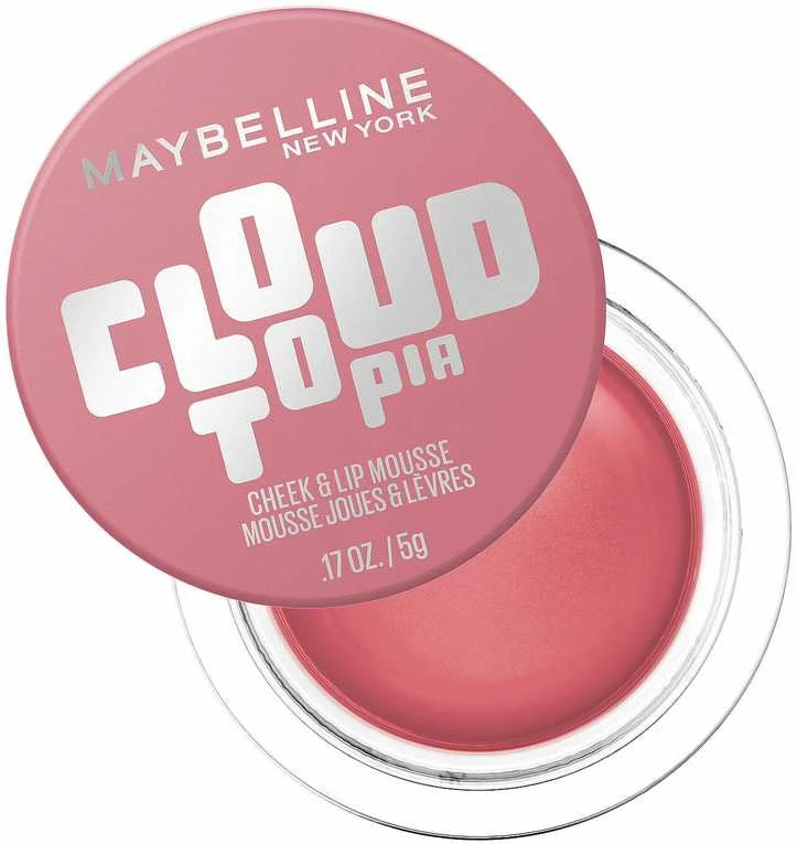 Maybelline Cloudtopia Colorete Para Mejillas y Labios 08, 5 g