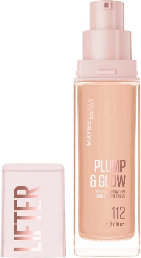 Maybelline Makeup SPF 15 Plump & Glow Lifter Foundation 30 ml veido kosmetika Moterims