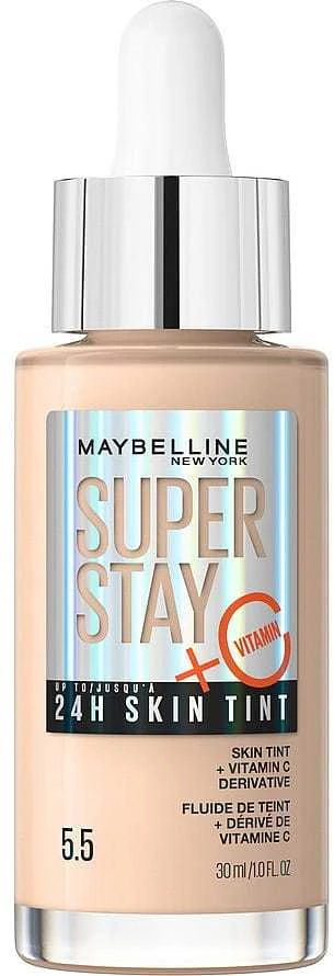Maybelline Superstay 24H Skin Tint + Vitamin C Makeup moterims, 30 ml