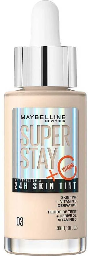 Maybelline Superstay 24H Skin Tint + Vitamin C Makeup moterims, 30 ml