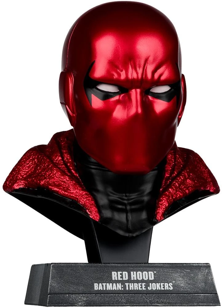 McFarlane Toys DC Comics Batman Three Jokers Raudona Hood bust 18cm