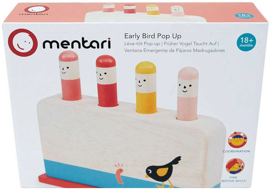 Mentari Pop up žaidimas ankstyvas Paukštelis