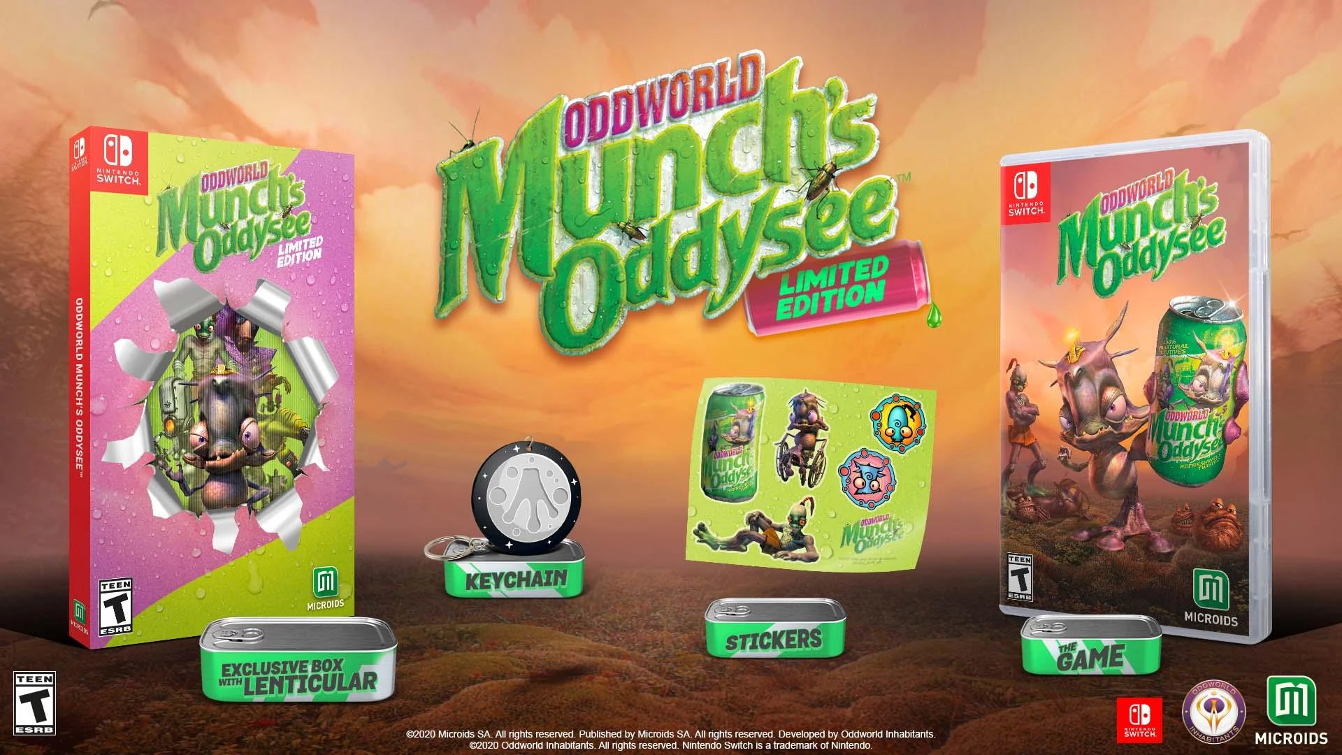 Microïds Oddworld: Munch's Oddysee Limited Edition