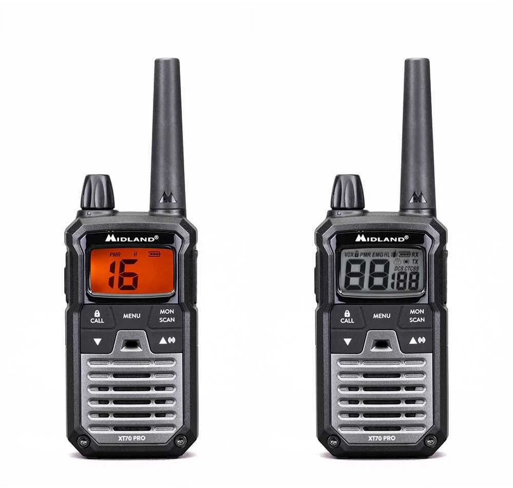 Dvipusis radijas Midland XT70 PRO, 2vnt