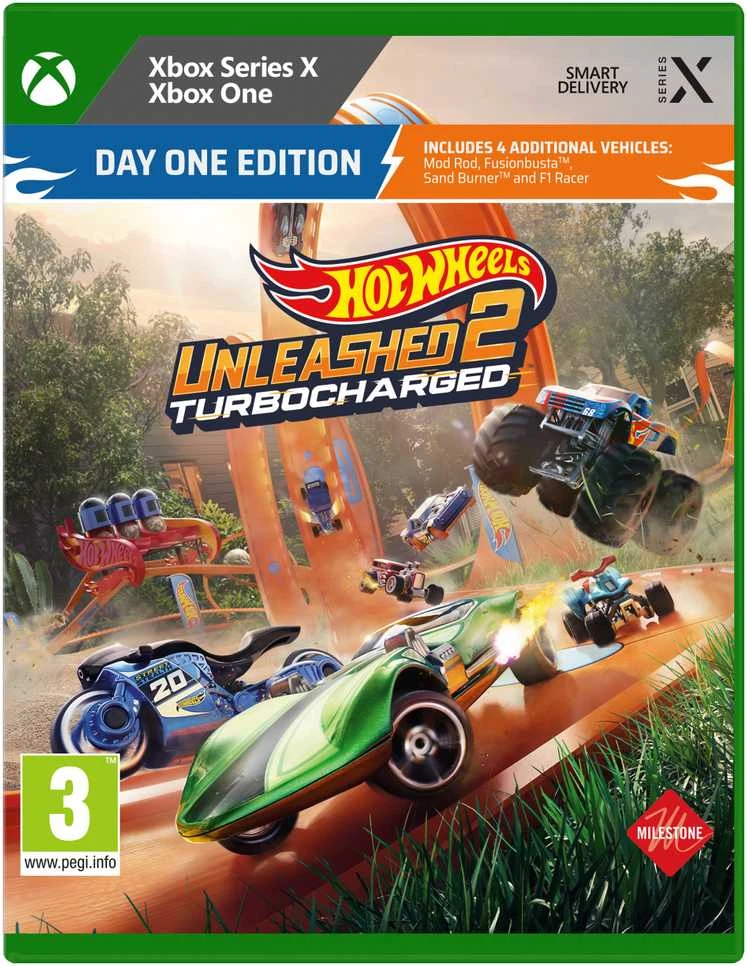 Milestone „Hot Wheels Unleashed 2“: su turbokompresoriumi (1 dienos leidimas)