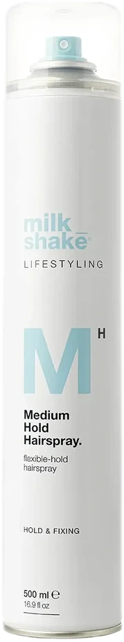 Milk Shake Milk_Shake Lifestyling Medium Hold Hairspray vidutinės fiksacijos plaukų lakas, 500 ml