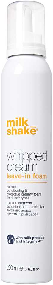 Nenuplaunamos plaukų putos Milk Shake Whipped Cream, 200 ml
