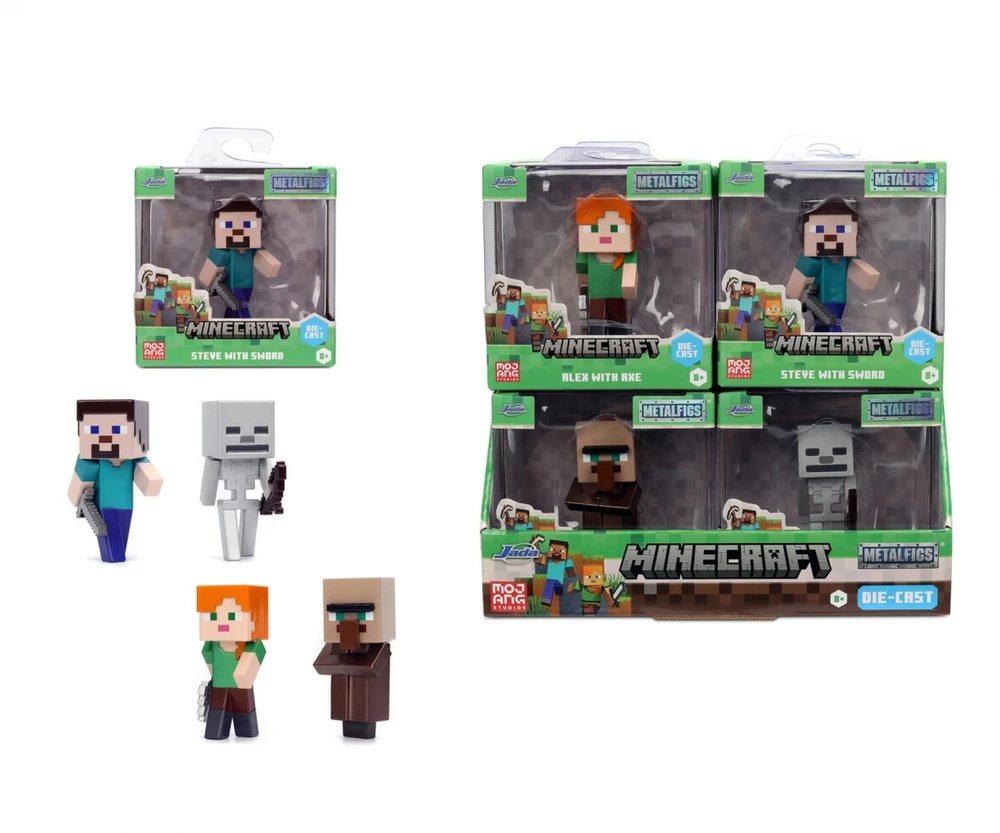 Minecraft - Figūrėlės 6,5 cm, 4 banga (4006333099373)