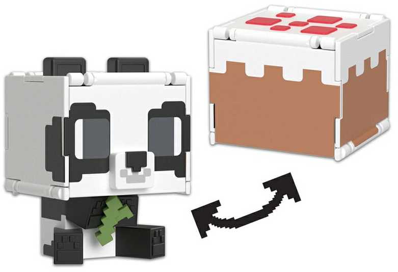 Mattel Figūrėlė Minecraft panda su transformacija HTL48