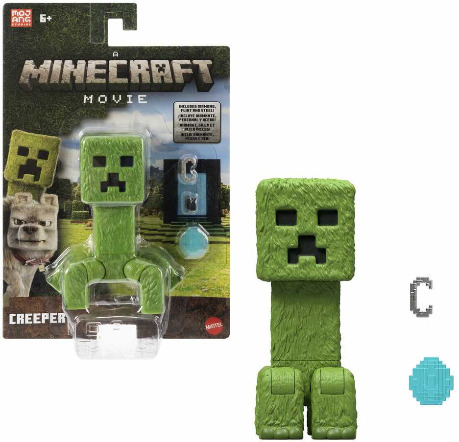 Mattel Figūrėlė Minecraft Creeper iš filmo