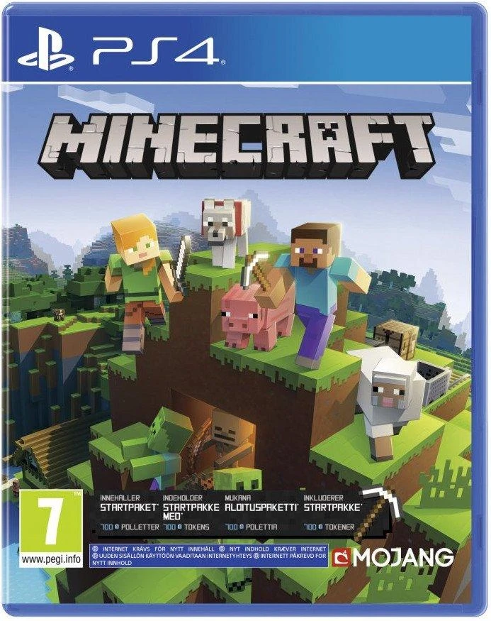 Playstation „Microsoft PS4 Minecraft“ pradedančiųjų kolekcija