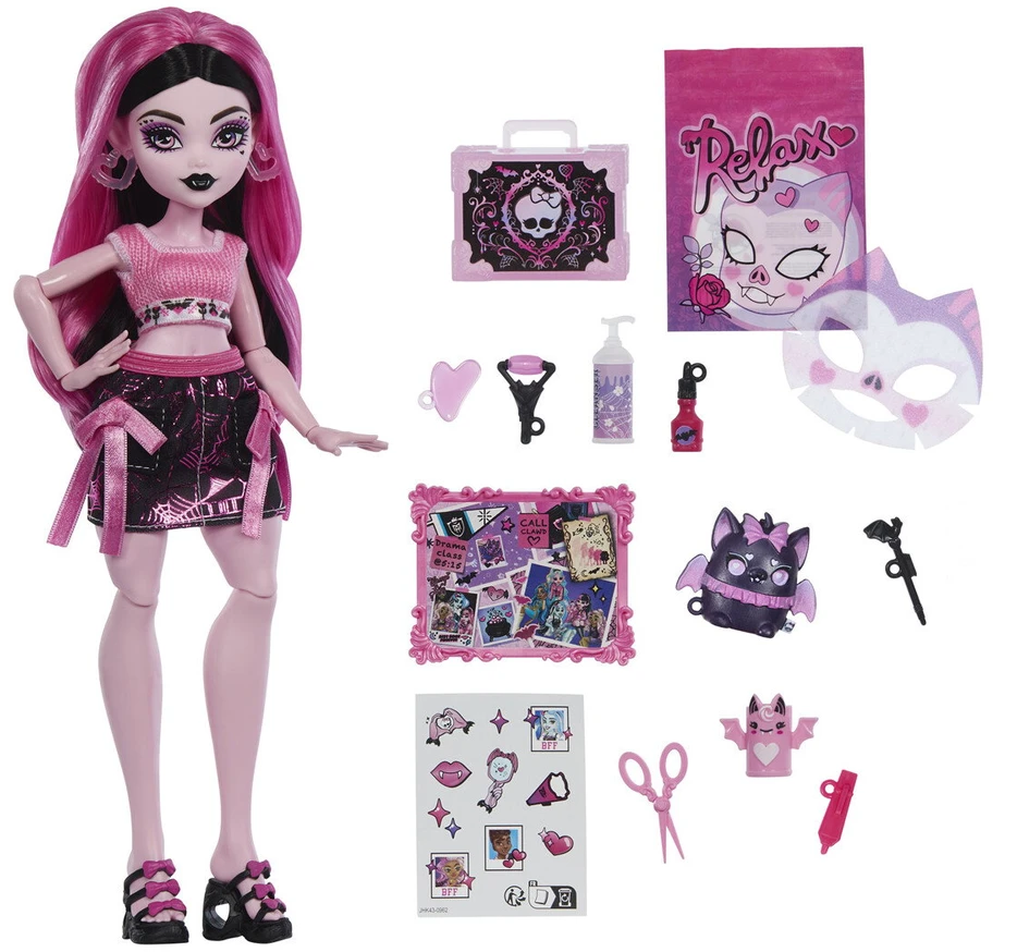 Mattel MONSTER HIGH SELF-SCARE SECRETS Drakulauros rinkinys