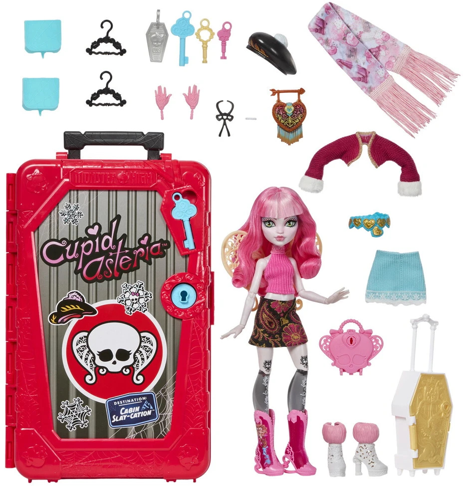 Mattel MONSTER HIGH SKULLTIMATE Cupid rinkinys - Cabin Escape serija (JMG66)