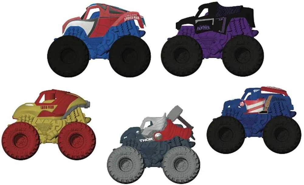 „Monster Jam Mini Jams Marvel“ 5 vnt. pakuotė (6075434)