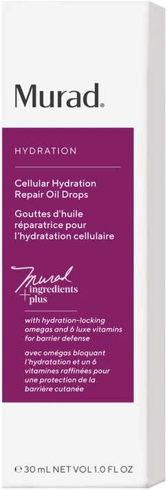 Murad Skincare Murad Cellular Hydration Repair Oil Drops drėkinantis veido aliejus, 30 ml