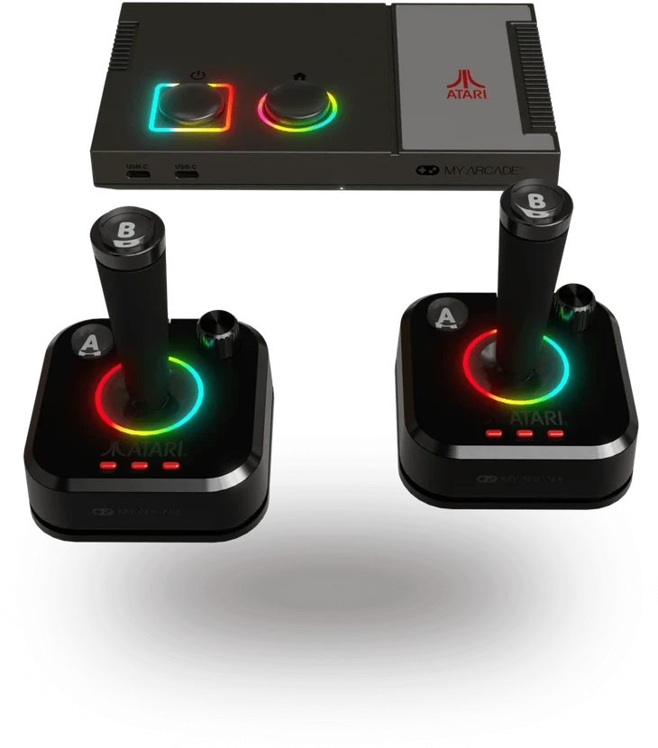 Jokomisiada MY ARCADE Mano Arcade Gamestation Pro Atari 200 žaidimai